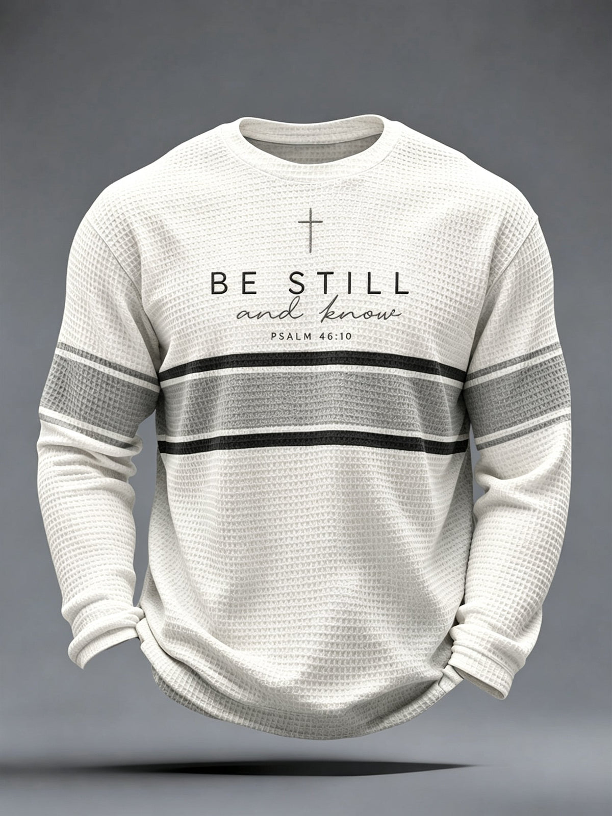Men's Faith-Print Casual Top