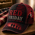 RED FRIDAY Remember Everyone Deployed Vintage Distressed Baseball Cap