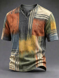 Men's Vintage Faith Faux-Linen T-shirt