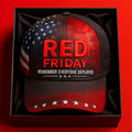 Red Friday Printed Casual Hat