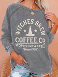 Fashion Print Long Sleeve Sweatshirt