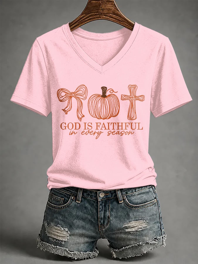 Women's Casual Printed T-shirt