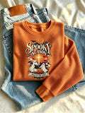 Women's Walk In The Light Printed Casual Sweatshirt