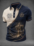 Men's Iron Sharpens Iron 27:17 Printed Polo Shirt
