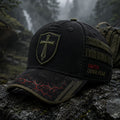 Vintage Faith Cross Art Print Baseball Cap