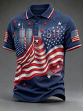 🕯️Men's 911 Memorial Short-Sleeve Polo Shirt