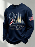 Men's 9.11 Never Forget Print Casual Top