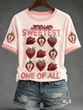 Women's "Jesus Sweetest One Of All” Faith Casual T-shirt