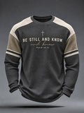 Men's Be Still And Know Waffle Top