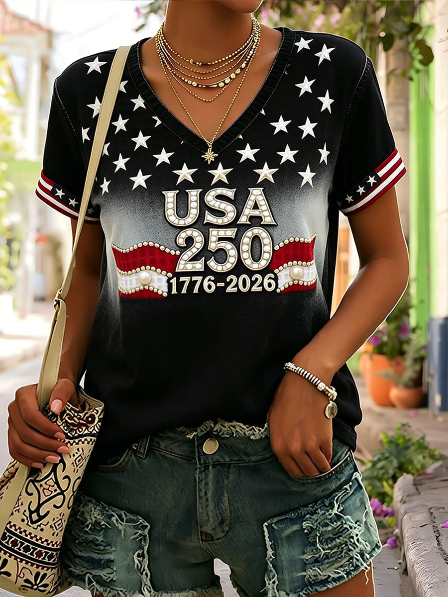 Women's USA 250th Anniversary T-Shirt
