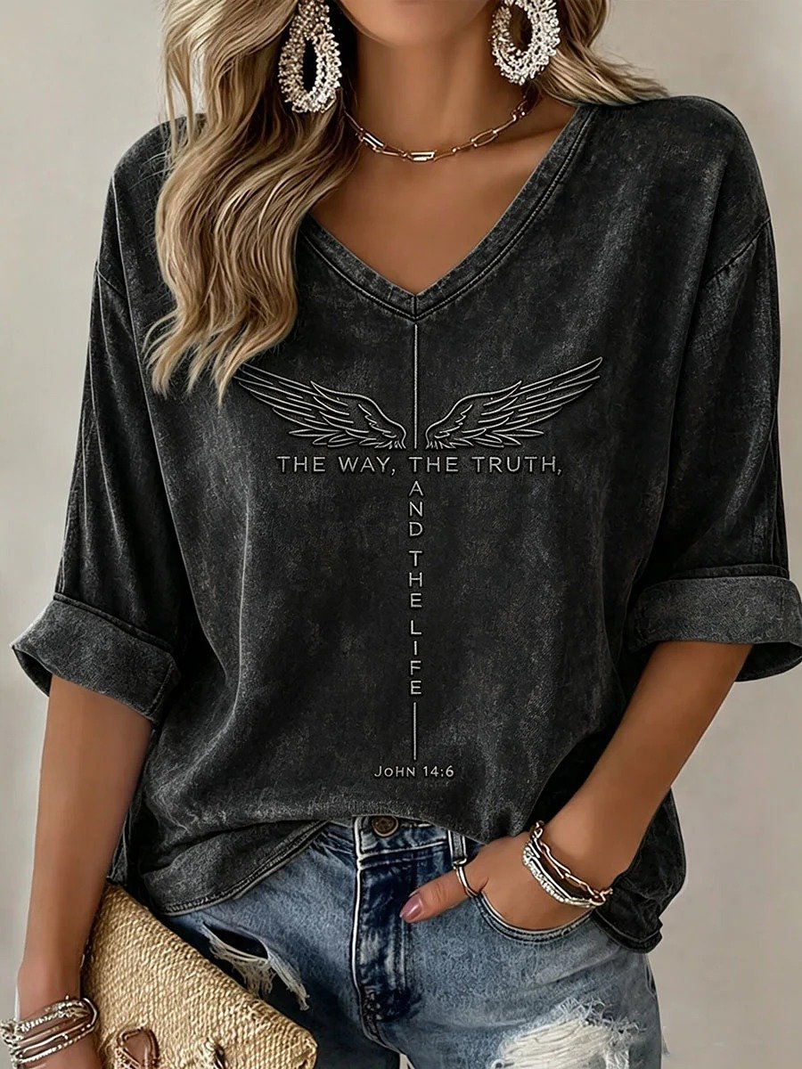 Women's Faith Print T-shirt