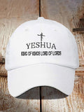 Unisex Yeshua King Of Kings Lord Of Lords Printed Hat