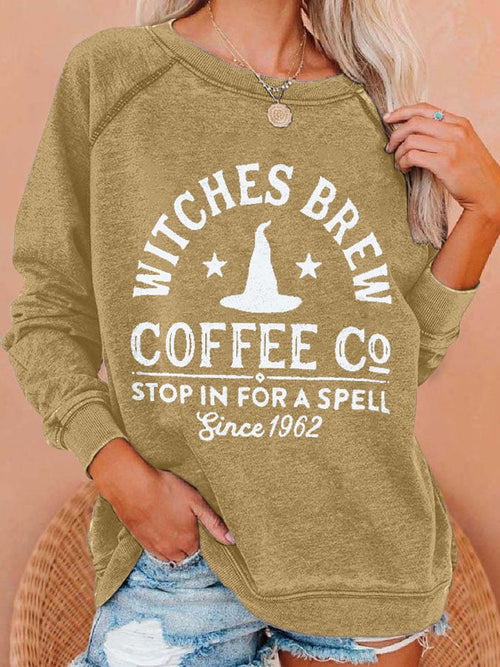 Fashion Print Long Sleeve Sweatshirt