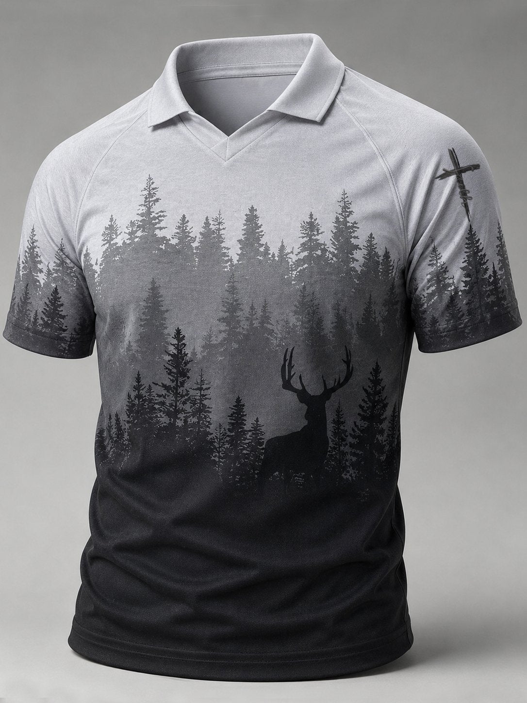 Men's Forest & Mountain Faith Top