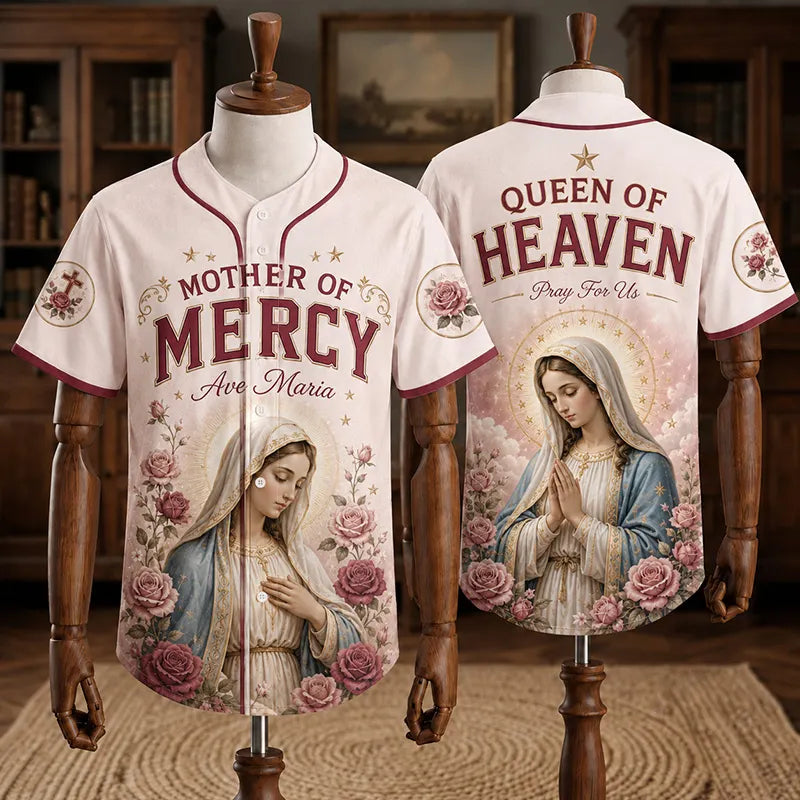 Faith Art Print Baseball Shirt