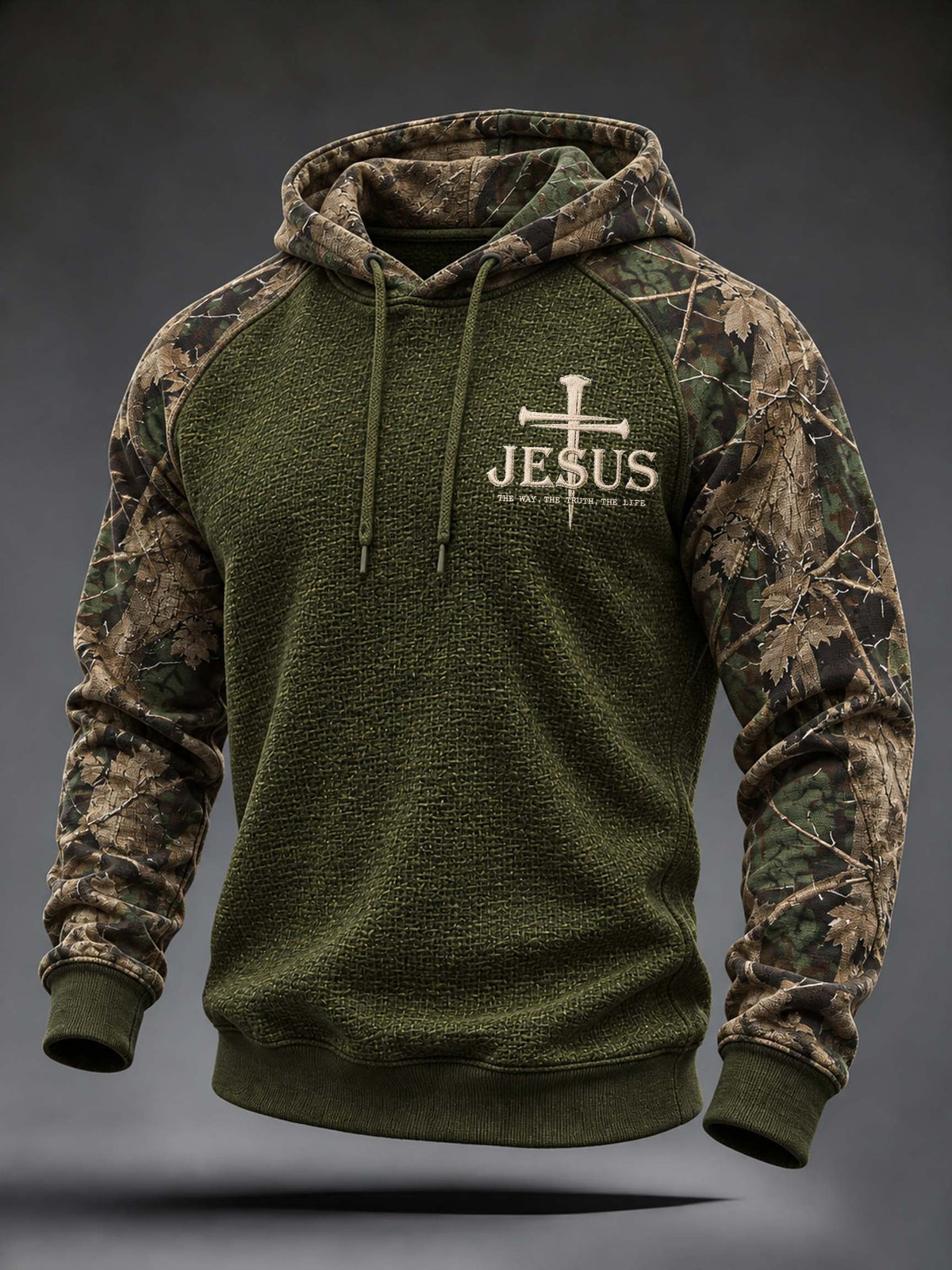 Men'S Casual Faith Graphic Casual Top