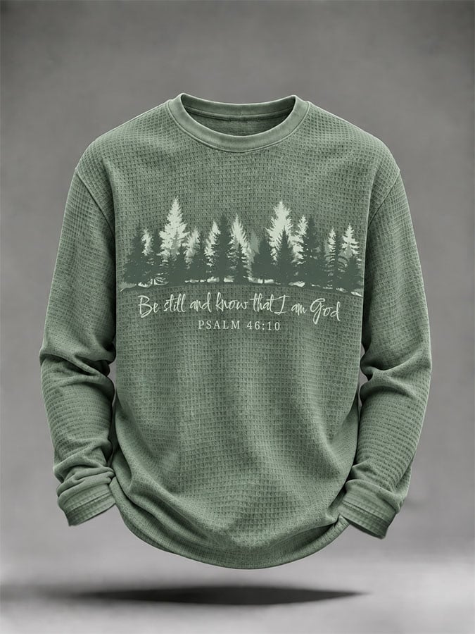 Men's Print Long-Sleeve T-Shirt