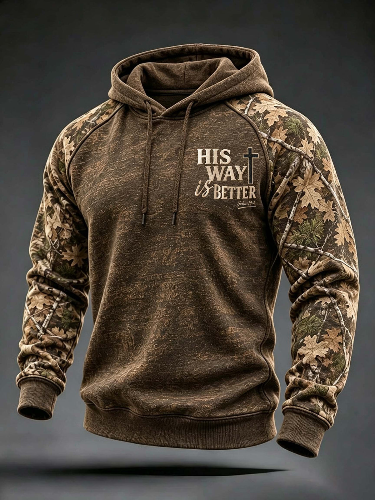 Men'S Casual Faith Graphic Casual Top