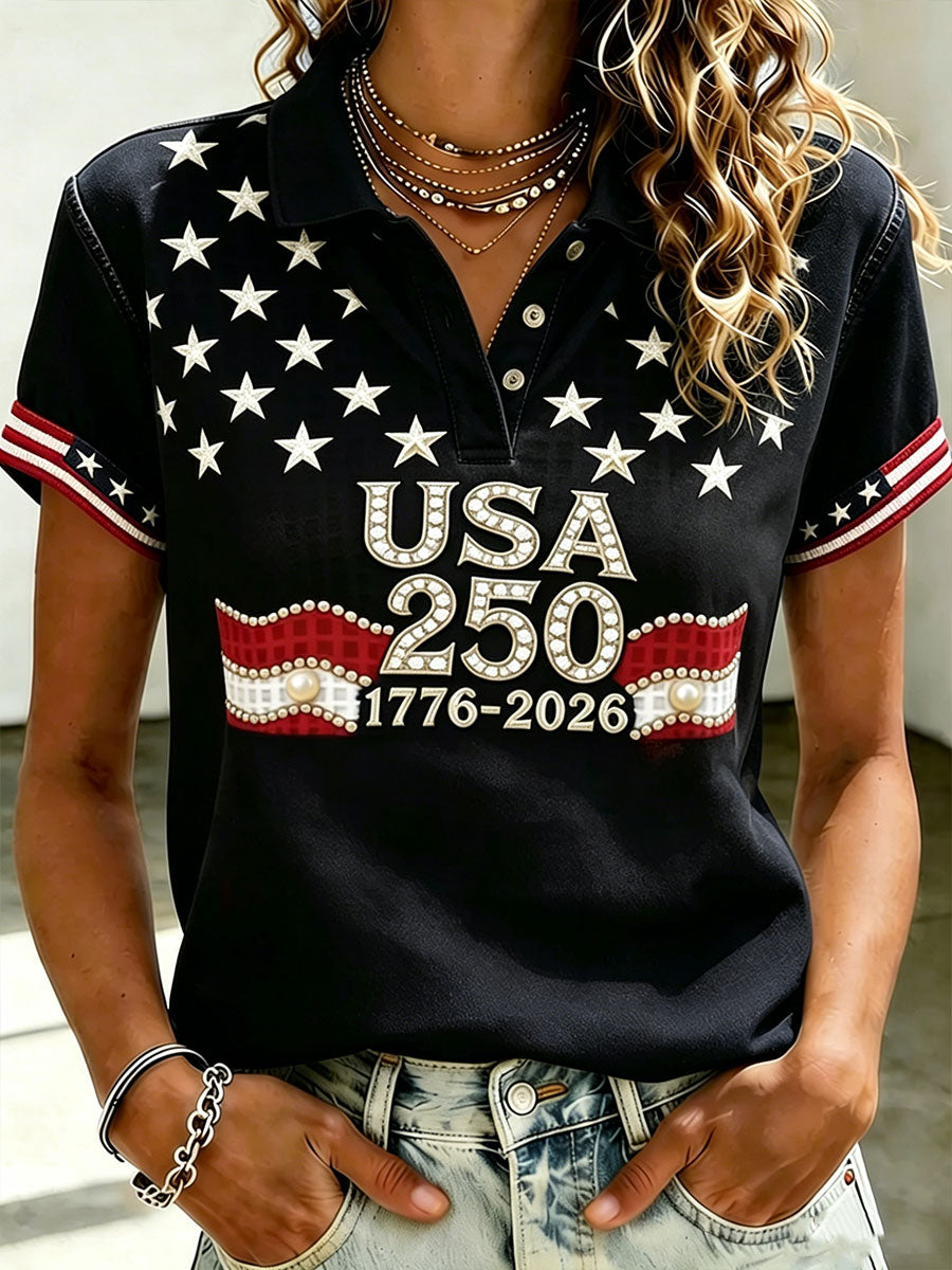 Women's 250th Anniversary of the United States POLO Shirt