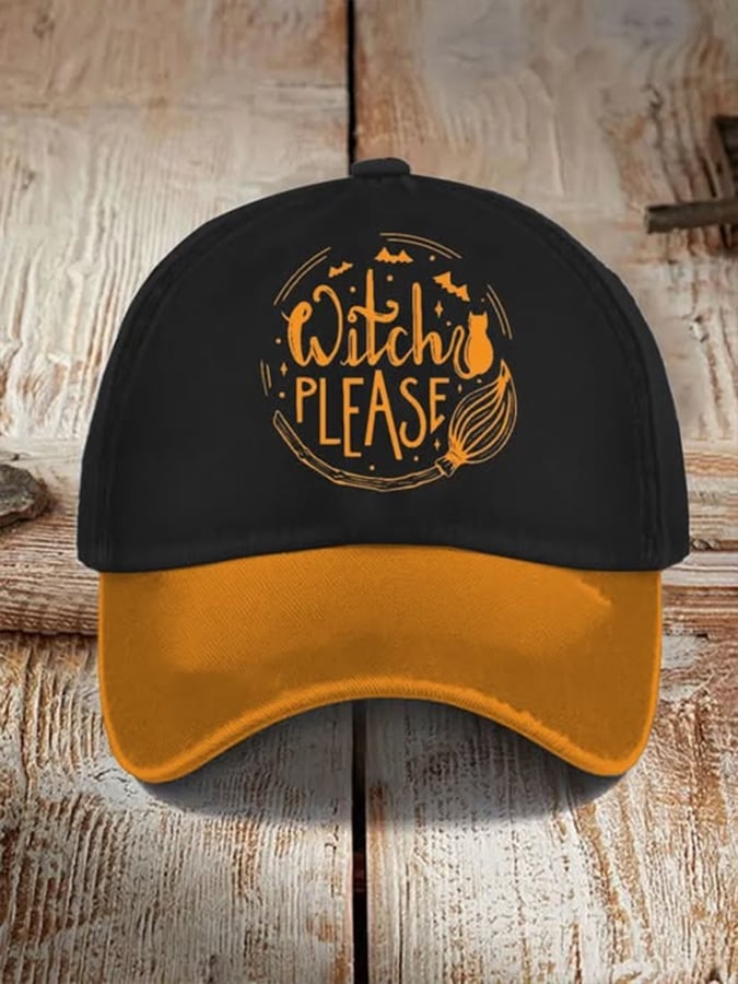 Halloween Print Bat Hat