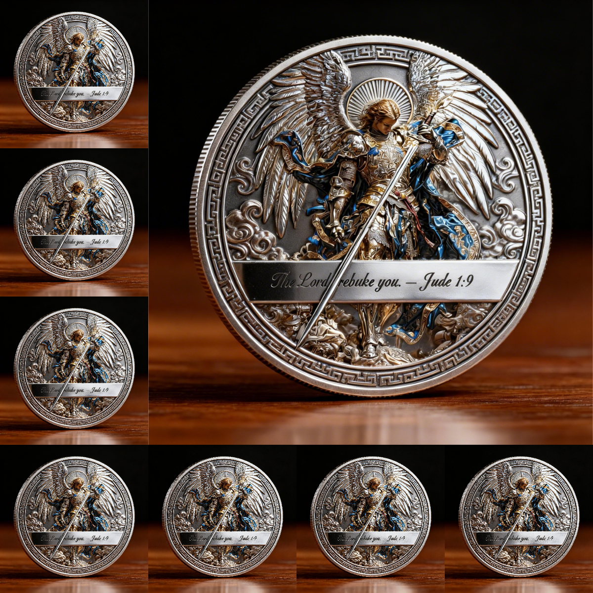 🏆Flash Sale 60% OFF - St. Michael the Archangel – “Victory Over Evil” Commemorative Metal Medal