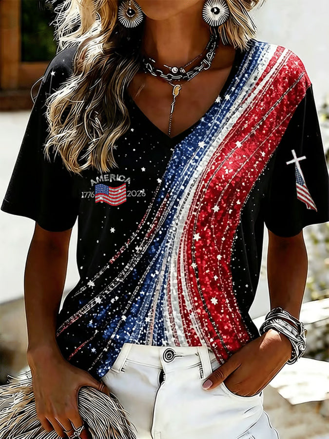 Women's 250 Year Print Short Sleeve T-shirt