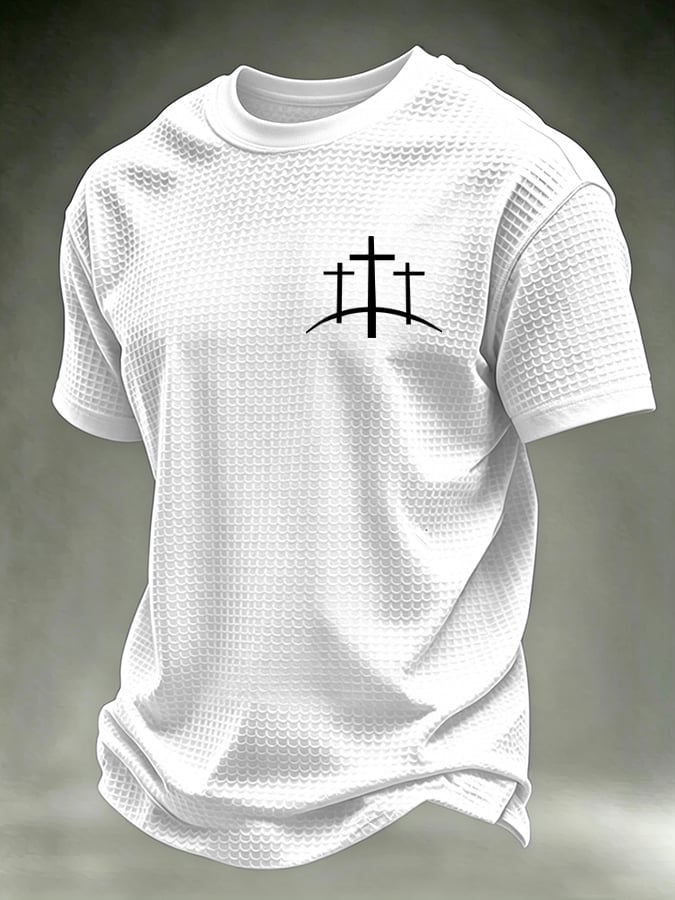 Men's  “Faith” waffle knit T-shirts