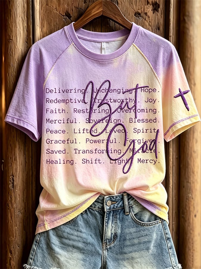 Women's Faith  Printed Casual T-Shirt
