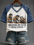 Women's "Acting with Integrity" Crew Neck Short Sleeve T-Shirt