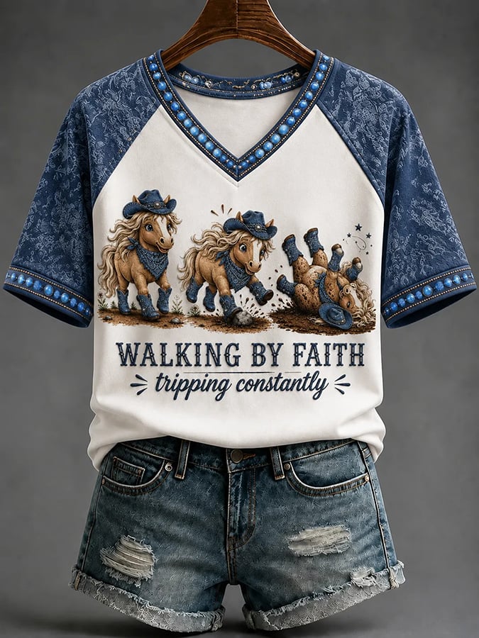 Women's "Acting with Integrity" Crew Neck Short Sleeve T-Shirt