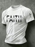 Men's “Faith” Print T-Shirt