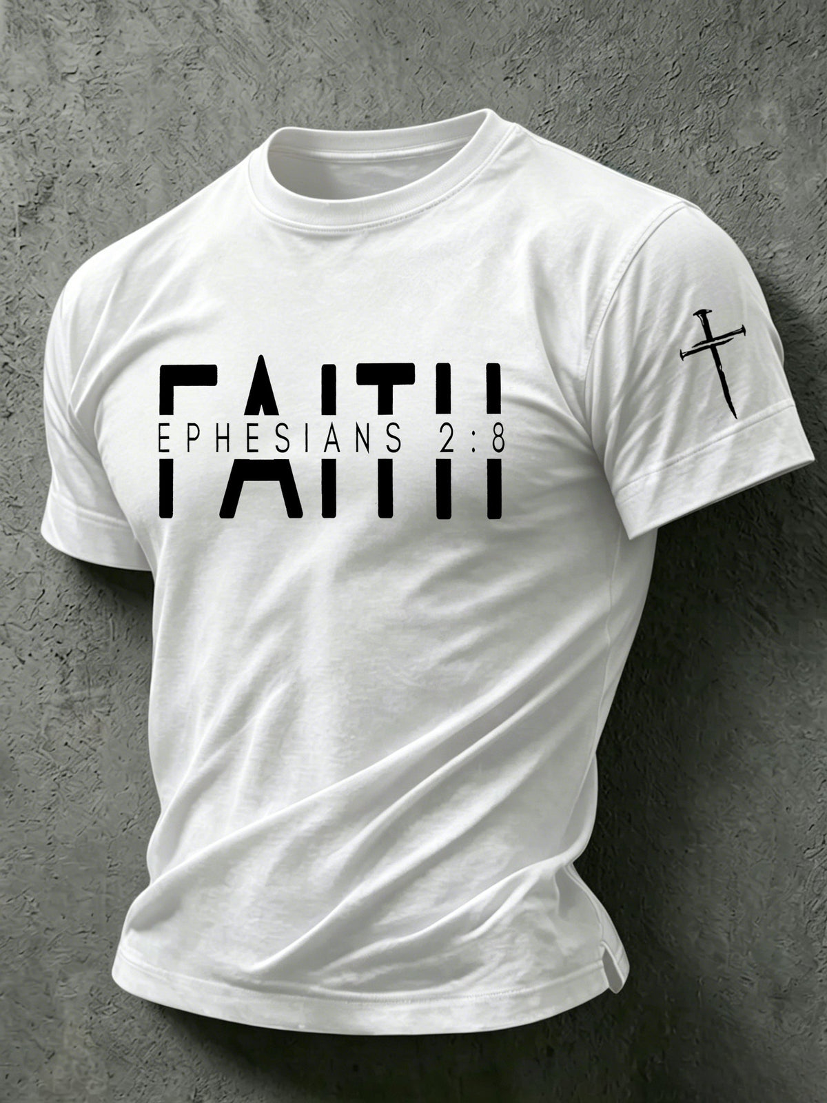 Men's “Faith” Print T-Shirt