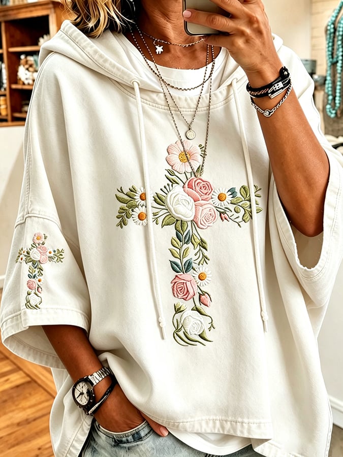 Women's  Faith  Printing  Top