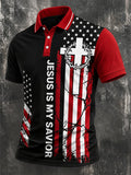 Men'S Casual "Faith" Print T-Shirt