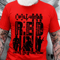 US Red Friday Printed Casual Men's T-Shirt