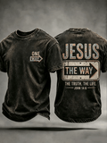 Men's Jesus The Way The Truth The Life T-shirt