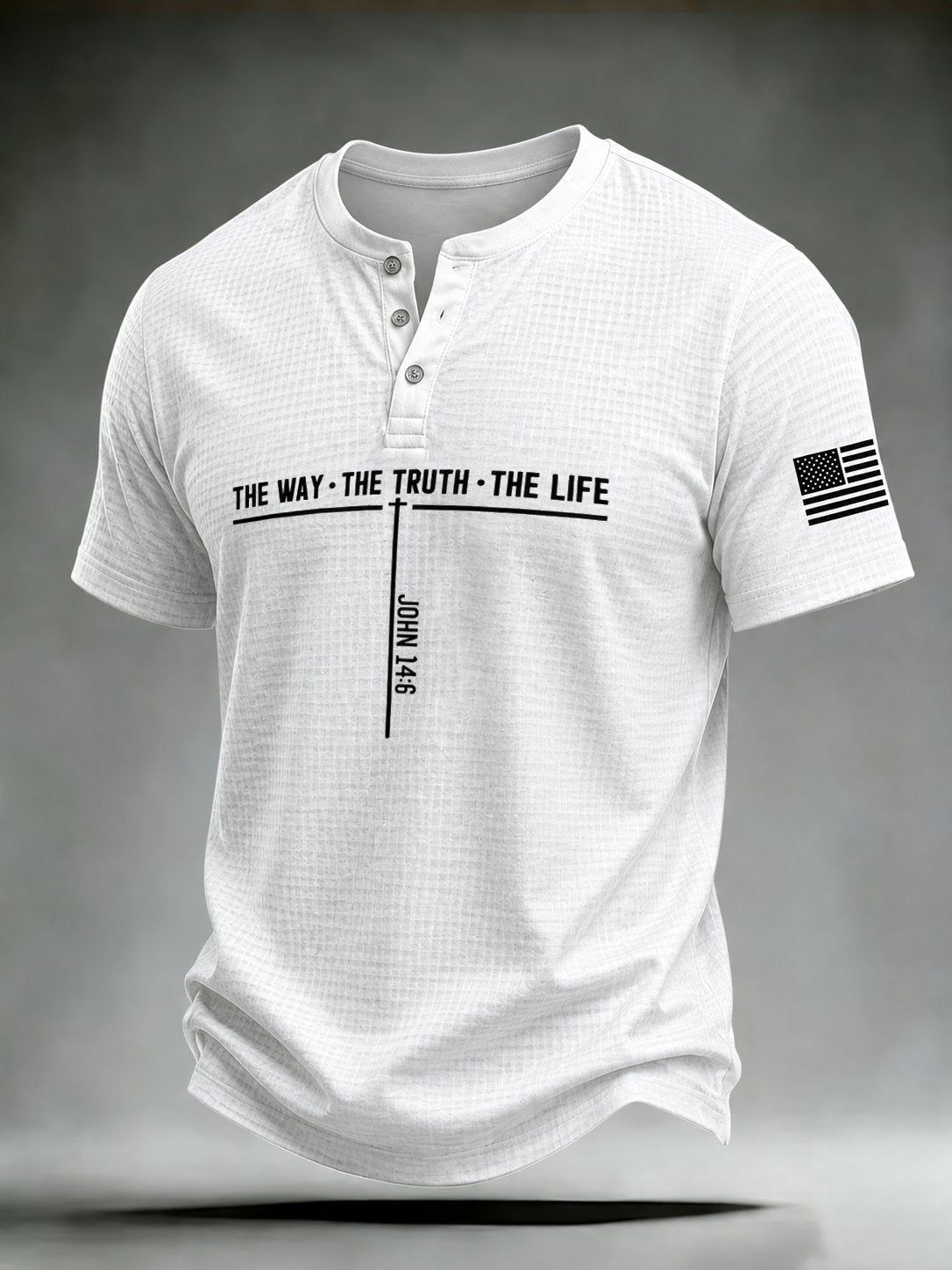 Men's 'Jesus Paid My Ransom' Printed Casual T-Shirt