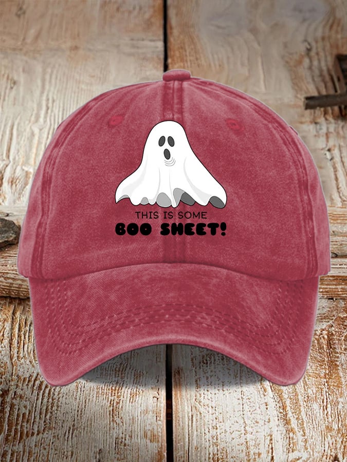 Unisex Halloween Printed Hat