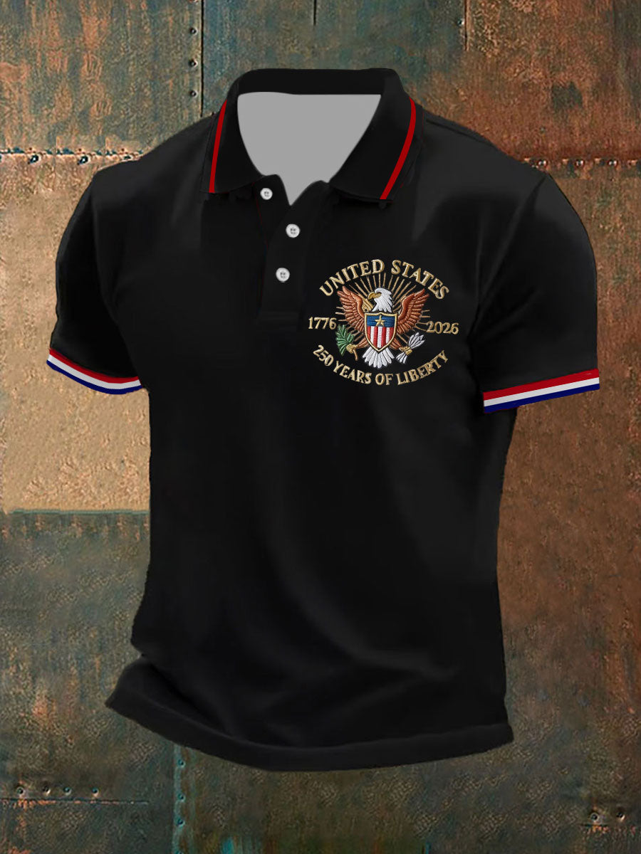 Men's 250th Printed Casual Top